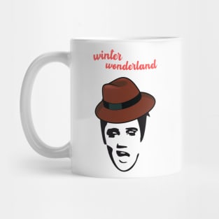 winter wonderland Elvis Mug